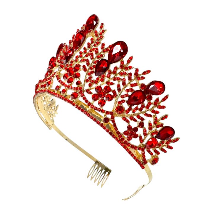 TAPA fashion - Wholesale Tiara - Women's - Crystal Tiara Crown CR1126-1 (1PC)15