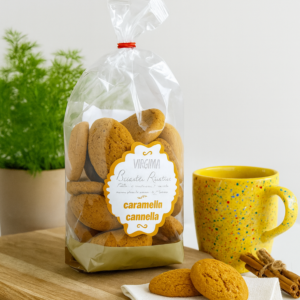 Mercato di Bellina - Wholesale Cookie - Rustic Italian Cookies, Caramel & Cinnamon Flavor - Handmade1