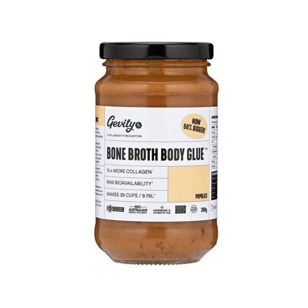 Natures Basket - Wholesale Oral Supplement/Vitamin - Gevity Rx Bone Broth Body Glue Populate 390g