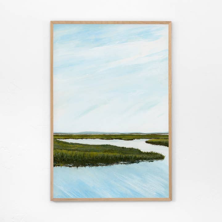 Amelia Island - Fine Art Print for wholesale by Howell Designery