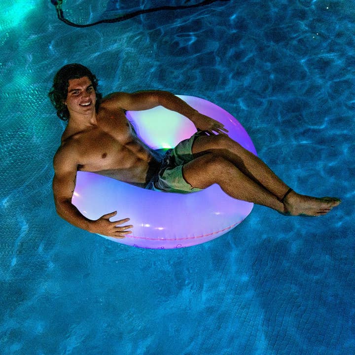 PoolCandy - Venta al por mayor Hinchables - Tubo de piscina inflable iluminado con LED PoolCandy