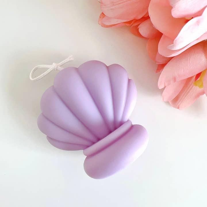 The Cutest Hits - Wholesale Novelty Candle - Aesthetic Seashell Candles | Pastel Minimalist Soy Candles