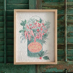 CTW Home Collection - Wholesale Art Print - Sweets N' Treats Holiday Framed Art