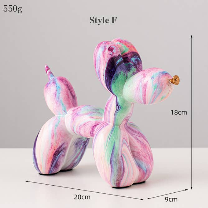 IVORE.GROUP (We cover All Import duty) - Wholesale Sculpture - Art Graffiti Balloons Dog Sculpture5