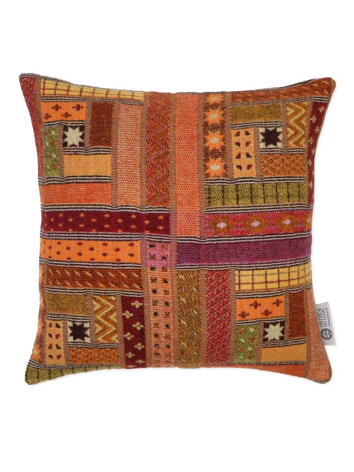 Evon Merino Uld Pudebetræk – Orange for engroshandel hos So Cosy Ltd.