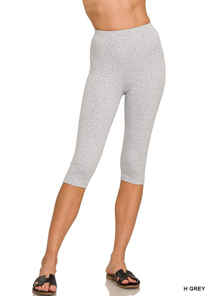 Vanilla Monkey - Vente Legging de sport/d'intérieur – femme - Leggings Capri en coton premium3