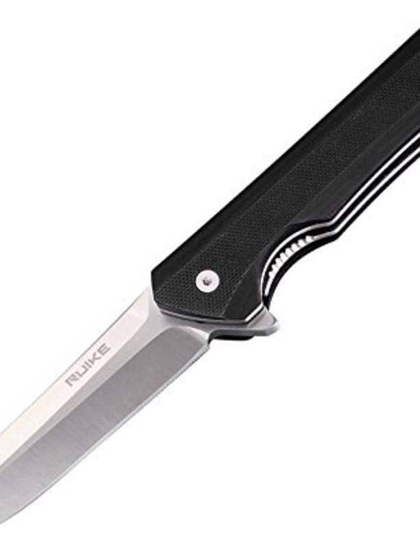 Ruike Hussar 14C28N Blade, Black G-10 Handle with Clip for wholesale by Benhalex