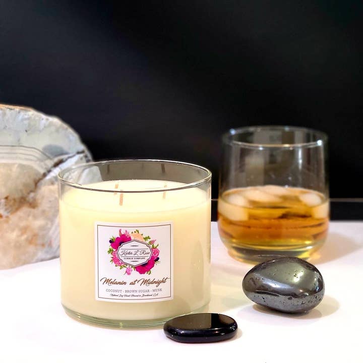 Karter L’Rose Candle Company – wholesale Burkljus – MELANIN VID MIDNATT