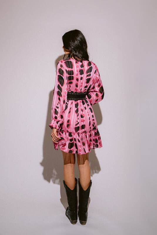 Piti Cuiti - Wholesale Dress - Women's - LILI PINK SHORT DRESS2