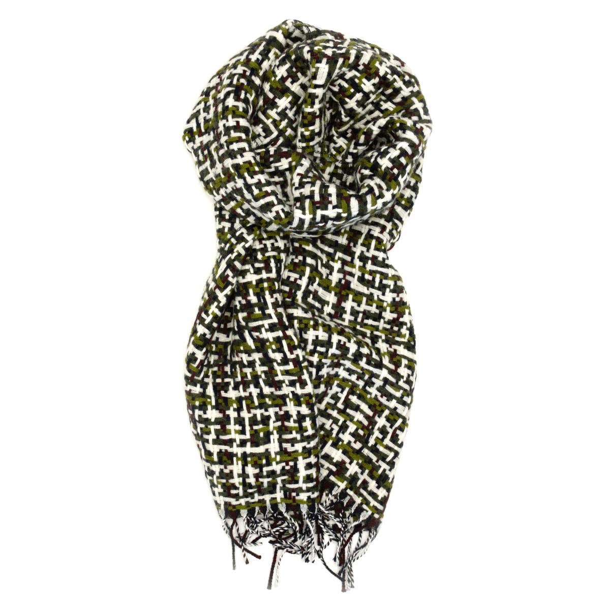 fig & bella - Vendita all'ingrosso Sciarpa - Unisex - Maxi sciarpe in tweed1