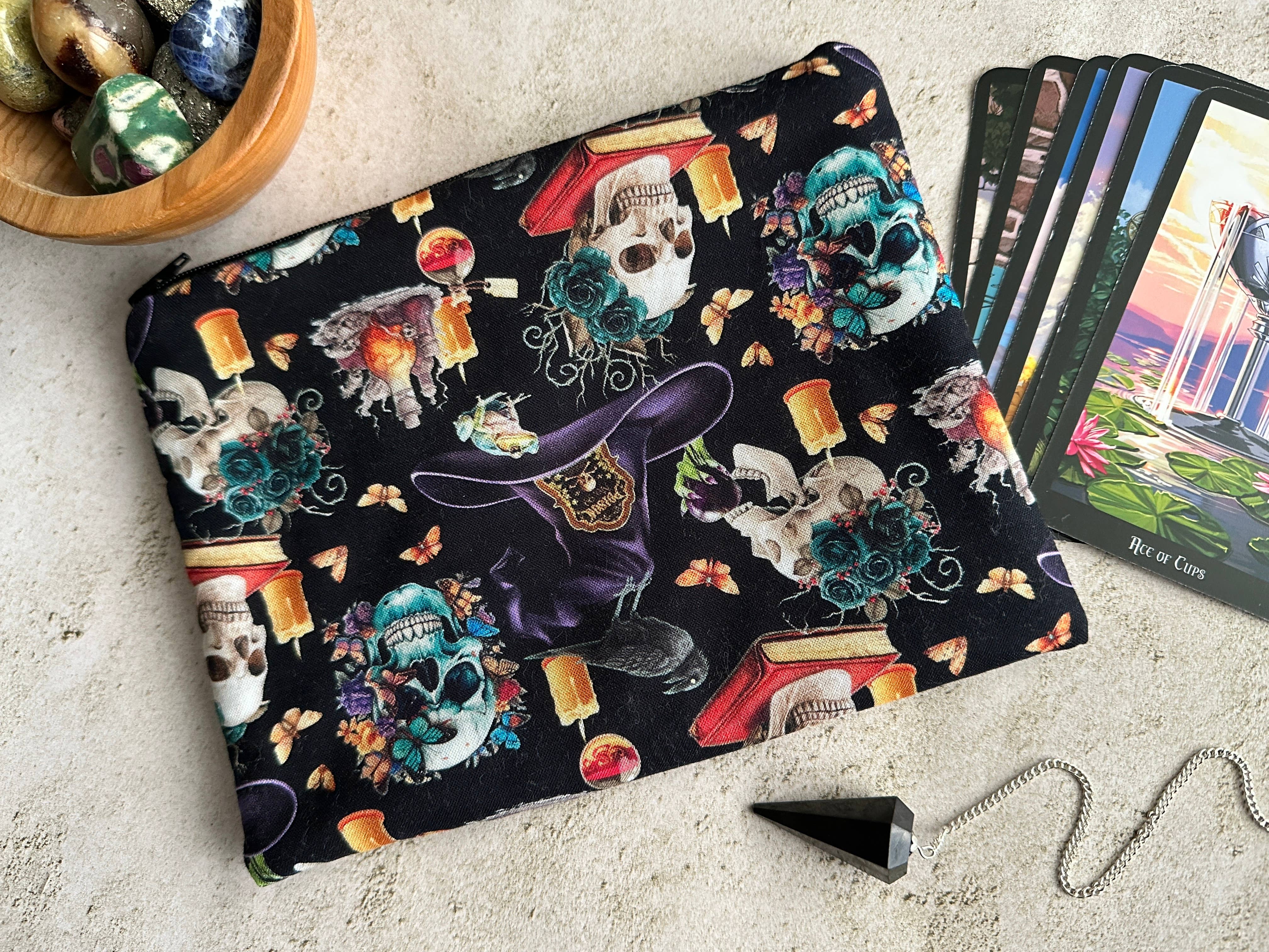 Serenity Energyworks – wholesale Tarot cards – Witchy Tarot Card Bag Pouch4
