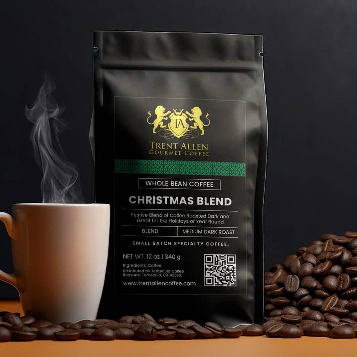 Christmas Blend for wholesale by Trent Allen Gourmet Coffee