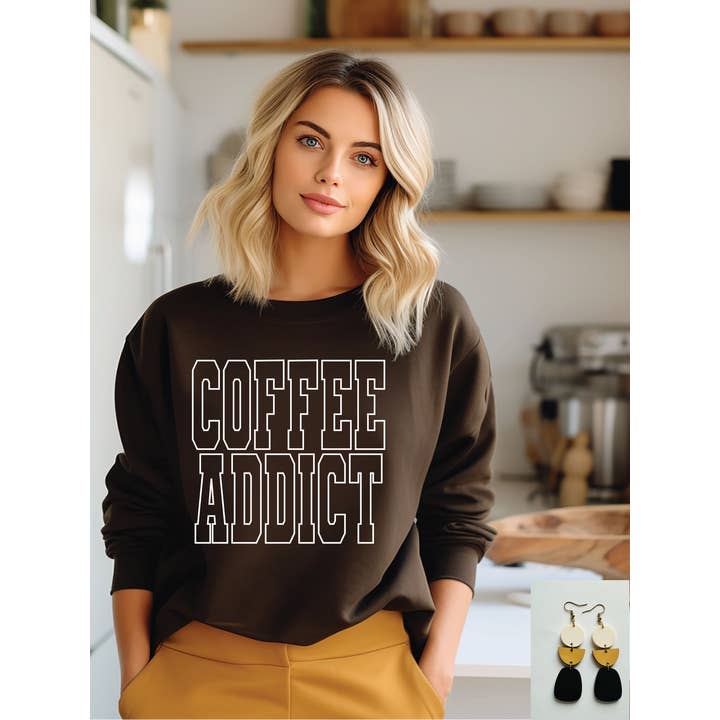 Koffieverslaafde voor wholesale door Southern Attitude Designs Inc