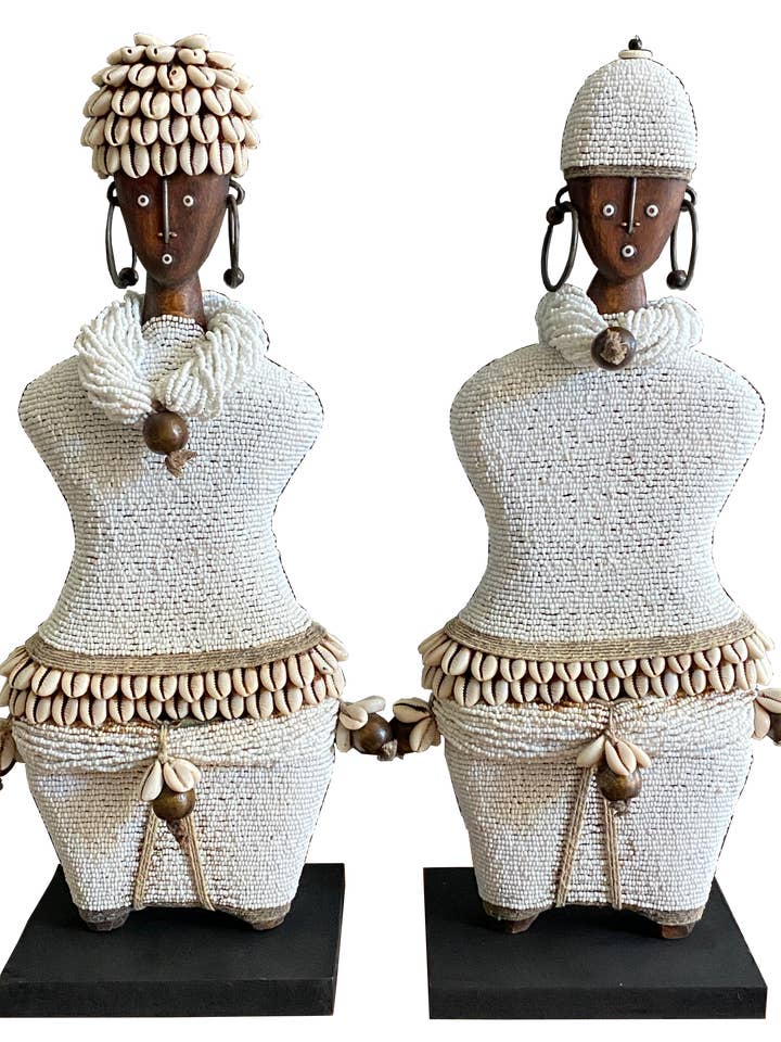 Carved Wooden Doll (16.55 in) DFF42W for wholesale by Terracotta Grey