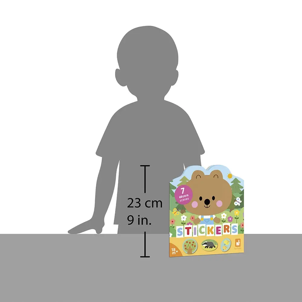 Juratoys – wholesale Sticker – Child & baby – Stickers Book - The Forest1
