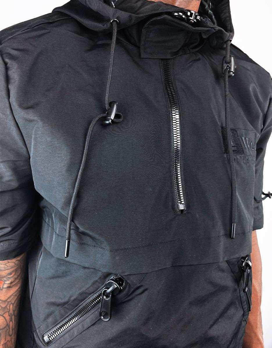 Grail - Venta al por mayor Chaqueta - Hombre - Chaqueta anorak negra impermeable GRAIL x We.Society para hombre6