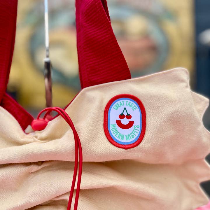 Modern Misfits - Wholesale Tote bag – Women's - Farfalle Drawstring Large Tote Bag5