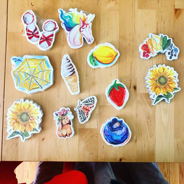 Gray Day Studio - Wholesale Sticker - Ice Cream, soft serve Sticker, by Gray Day Studio2