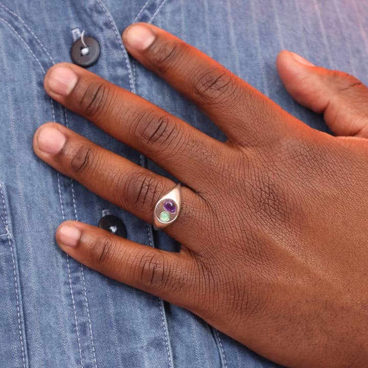 Take Shape Studio – Engroshandel Signetring – Tåredråbe Signet9