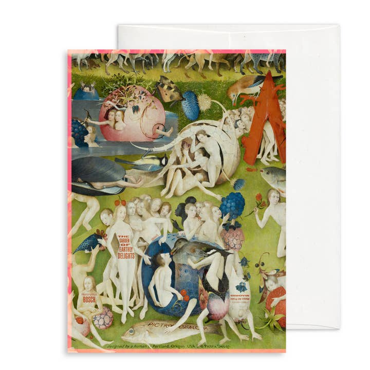 Pictrix Design - Wholesale Birthday Card - "Earthly delights" A6 birthday card2