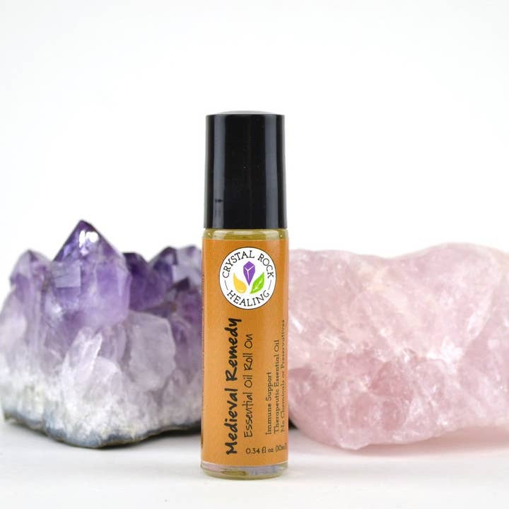 Crystal Rock Healing, LLC - Wholesale Essential Oil Roll-On - Medieval Remedy 10ml Roll-on0