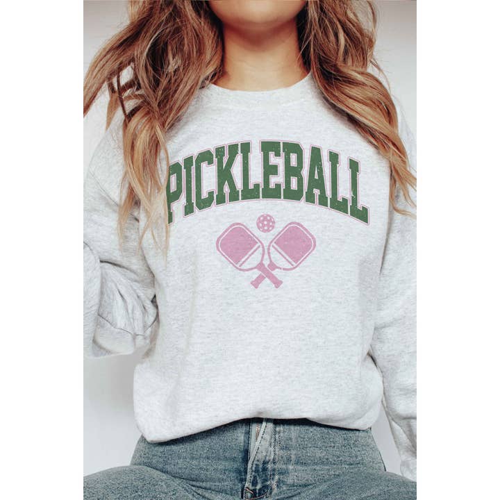 PICKLEBALL Graphic Sweatshirt for wholesale by A. BLUSH CO