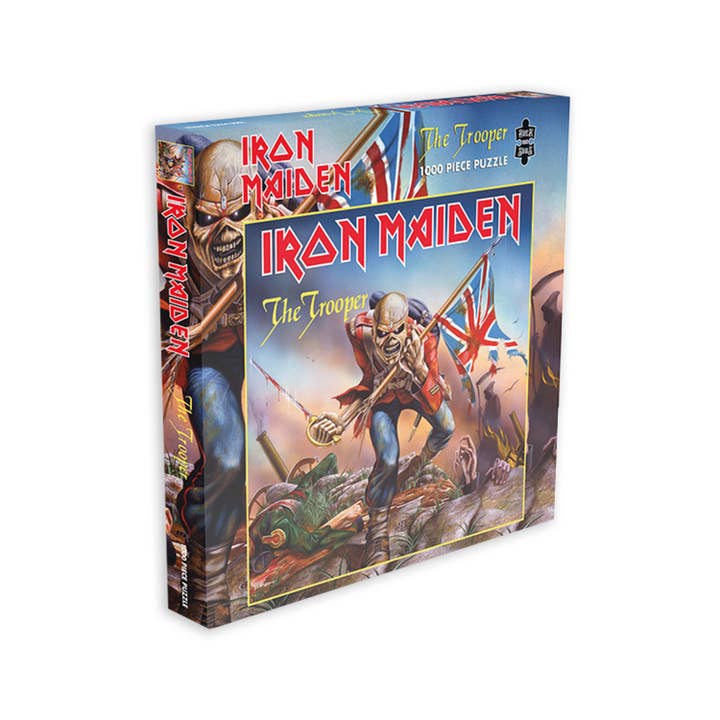 AQUARIUS, GAMAGO, ICUP, & ROCK SAWS by NMR Brands - Wholesale Puzzle - Adult - Iron Maiden The Trooper (500 Piece Jigsaw Puzzle)