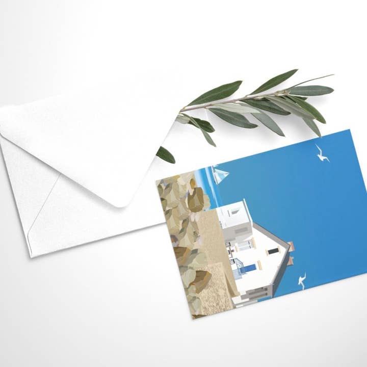 Ansichtkaart Batz sur mer voor wholesale door Charlotte LPX illustration