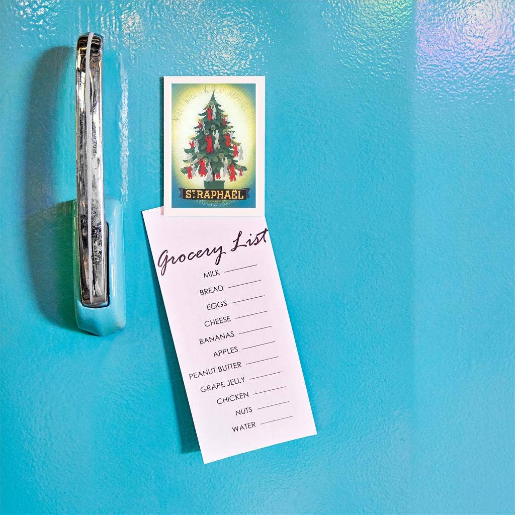 Found Image Press - Wholesale Magnet - Magnet FG-215 Christmas Advertisement for Tonic Water1