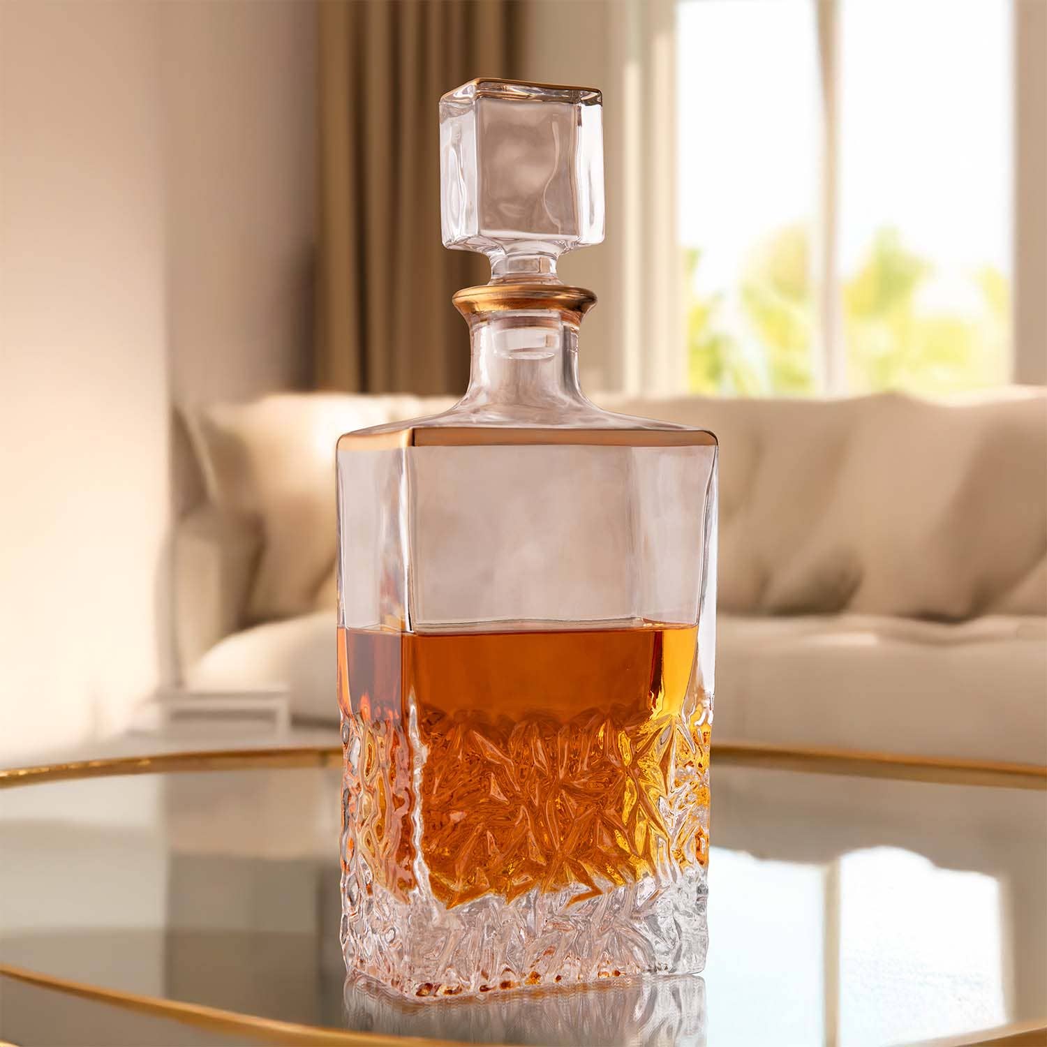 Deco Design Inc – wholesale Dekanter – Elara Kristallkaraff - 850 ml1