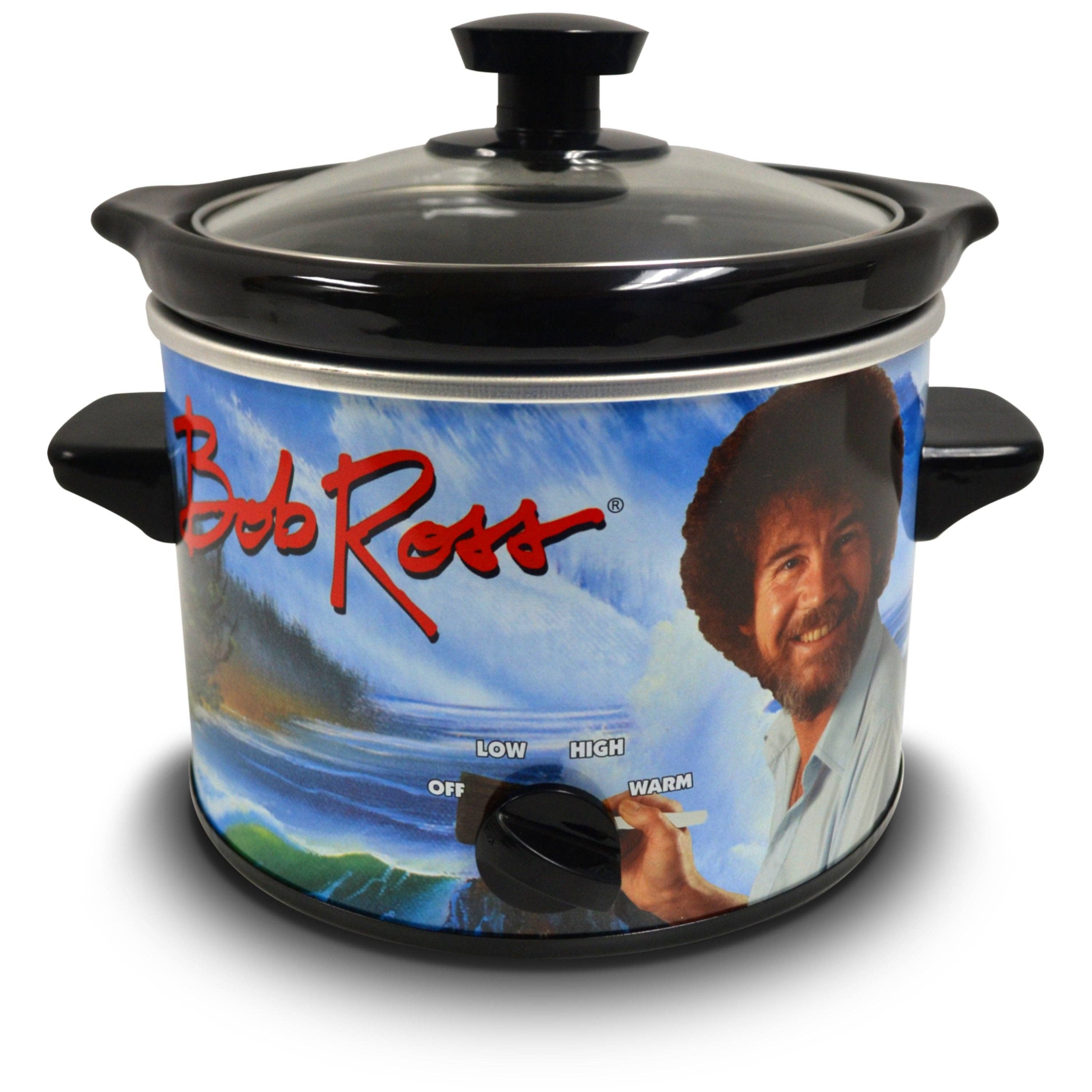 Uncanny Brands - Wholesale Kitchen Appliance - Uncanny Brands Bob Ross 2-Quart Slow Cooker7