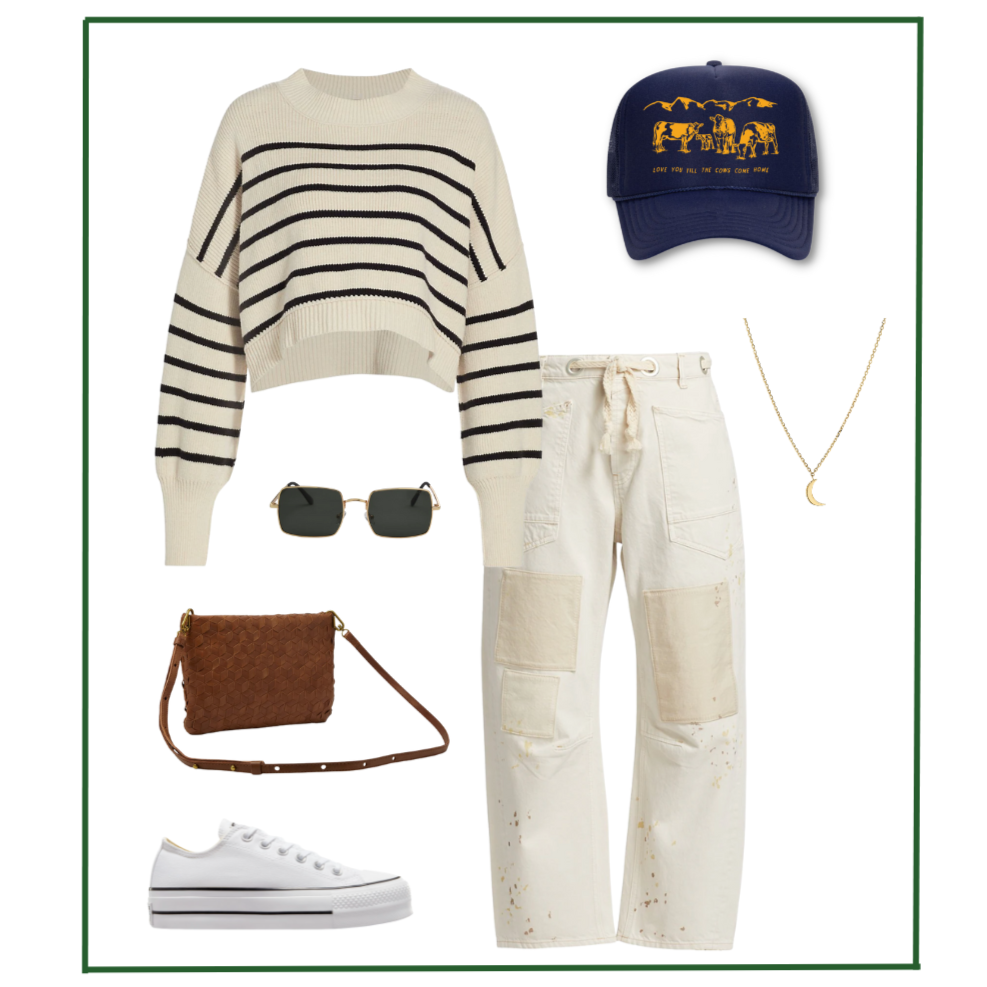 Not From Malibu - Wholesale Trucker Hat - Women's - Cows Come Home Trucker Hat (Navy)2