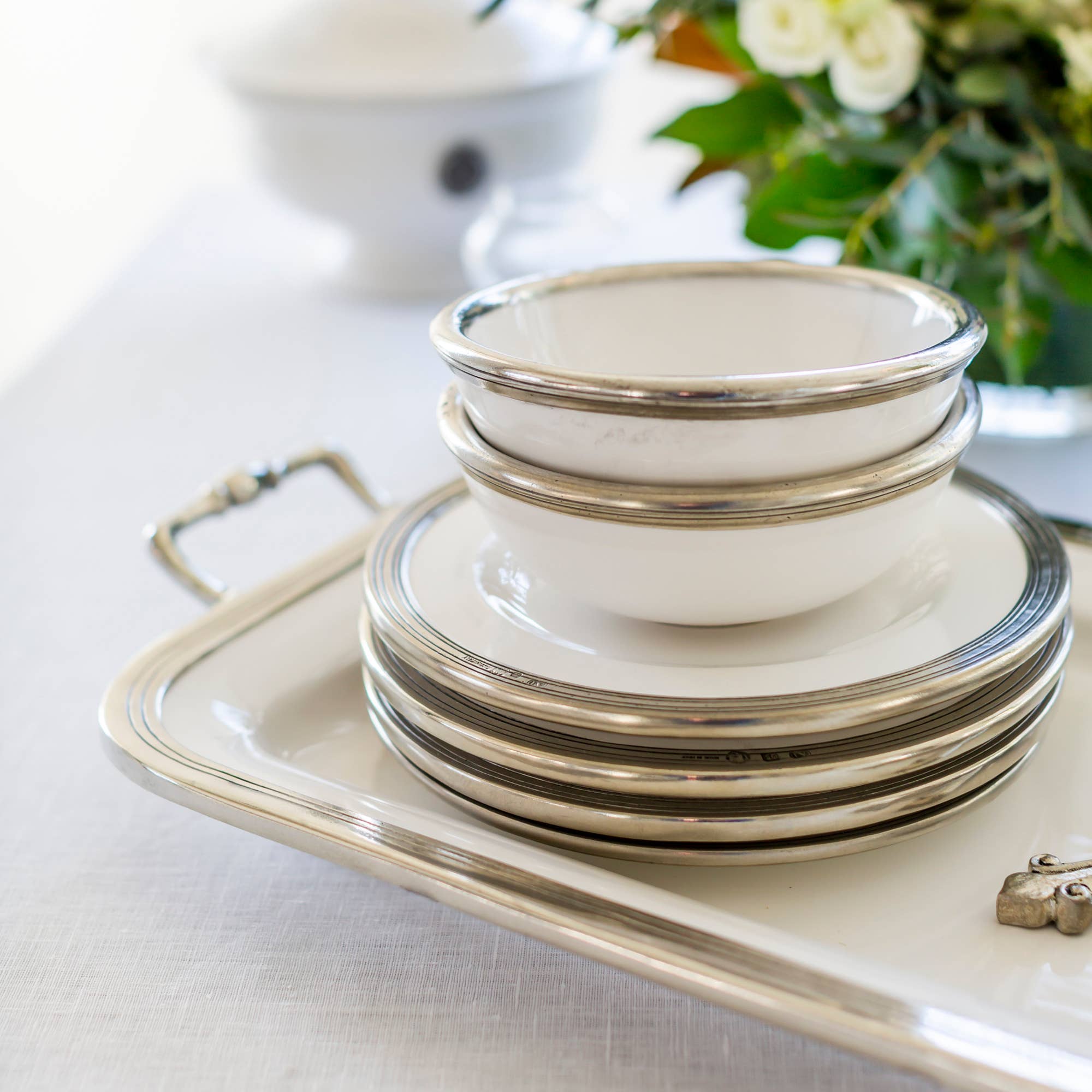 Arte Italica & Crown Linen Designs - Vendita all'ingrosso Ciotola - Ciotola per cereali toscani2