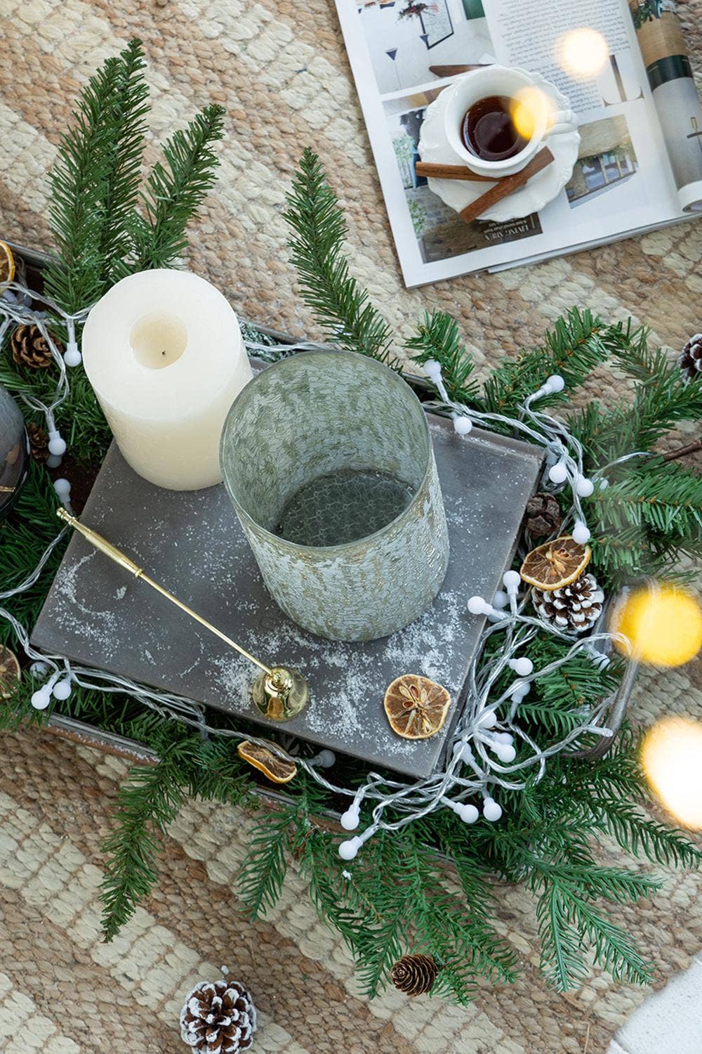 A&B Home Group Inc. - Wholesale Candle Holder - D5x8.8" Mercury Glass Candle Holder5