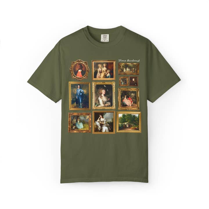 Opal and June - Wholesale T-Shirt (Graphic) - Unisex - Thomas Gainsborough Art History T-Shirt8