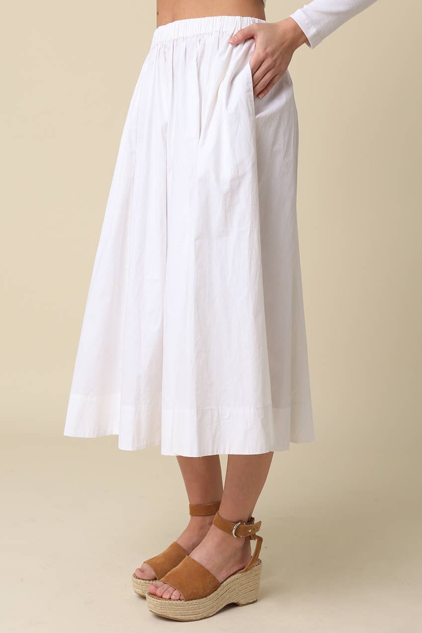 Olivaceous - Wholesale Skirt - Women's - Sasha Gathered Maxi Skirt10