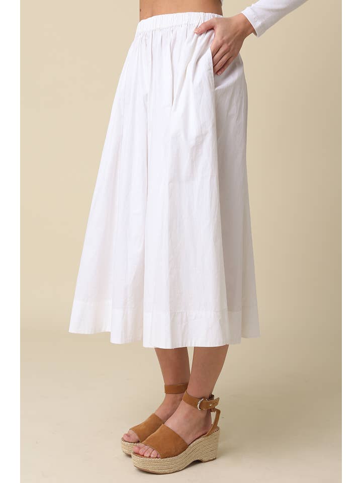 Olivaceous - Vente Jupe – femme - Jupe longue plissée Sasha10