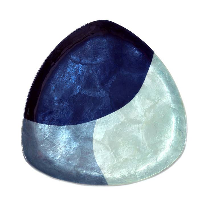 Bandeja de nácar tricolor invierno para venta al por mayor de Ithemba