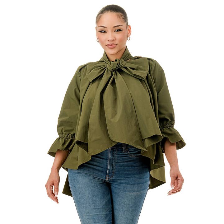 Black Pearl Clothing - Wholesale Blouse - Women's - FLOWING GRACE TOP4