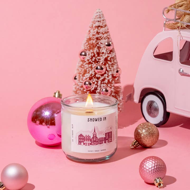Snowed In - Velas de soja de 10 oz para venta al por mayor de 6pm Candle Co.