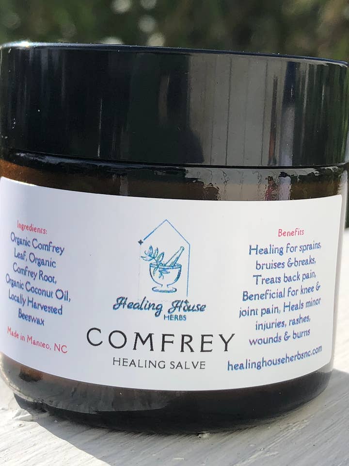 Comfrey Salve for wholesale by Healing House Herbs