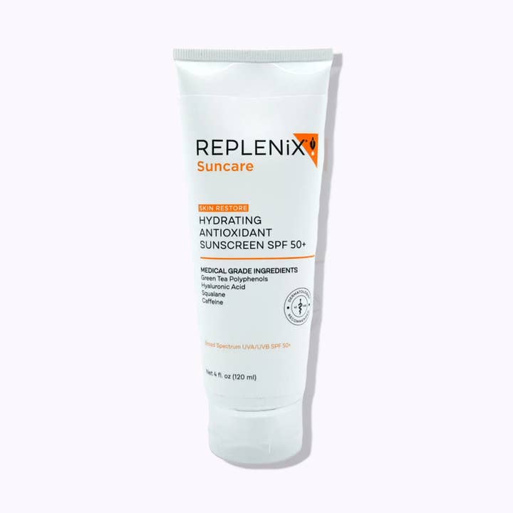 Replenix Hydrating Antioxidant Sunscreen SPF 50+ for wholesale by Dermstreet