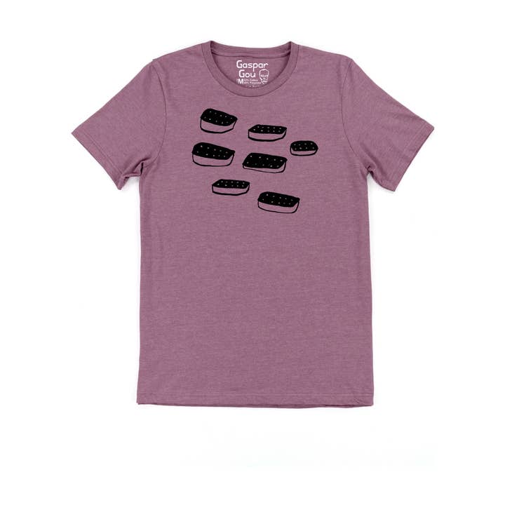 Gaspar Gou - Wholesale Screen Printed T-Shirt - Men's - Ice Cream Sandwiches Charlie Tee2