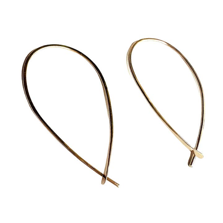 Teardrop Threader Earrings for wholesale by Julie Godsey Jewelry