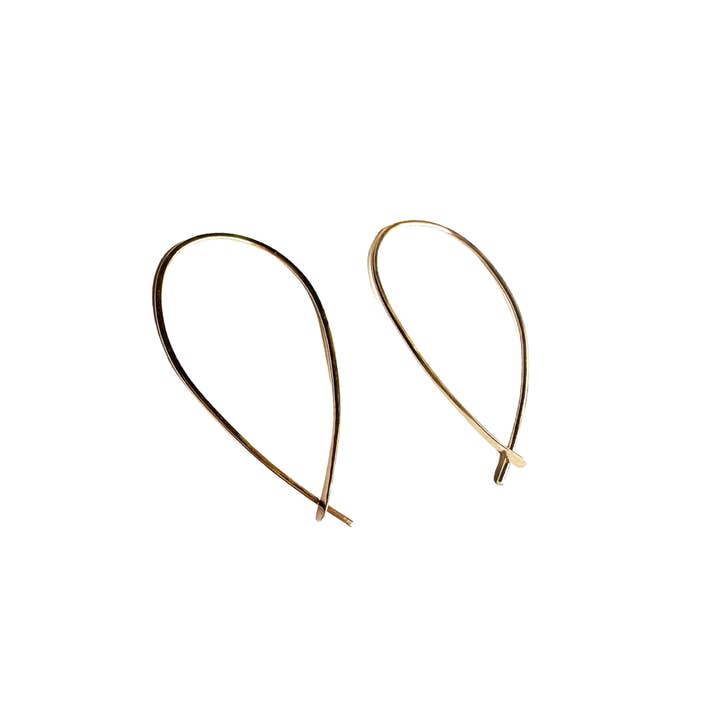 Teardrop Threader Earrings for wholesale by Julie Godsey Jewelry