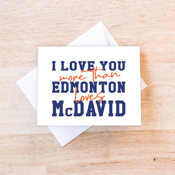 McDavid | Carte d'Amour pour la vente par Good on Paper