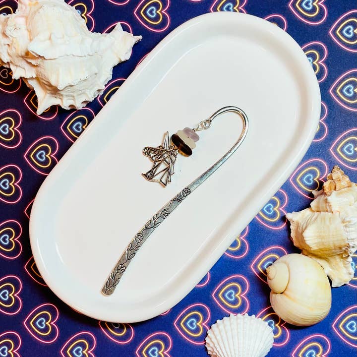 Cyn Elizabeth Studios - Venta al por mayor Marcapáginas - Marcapáginas de Vidrio de Mar Tesoros de las Mareas2