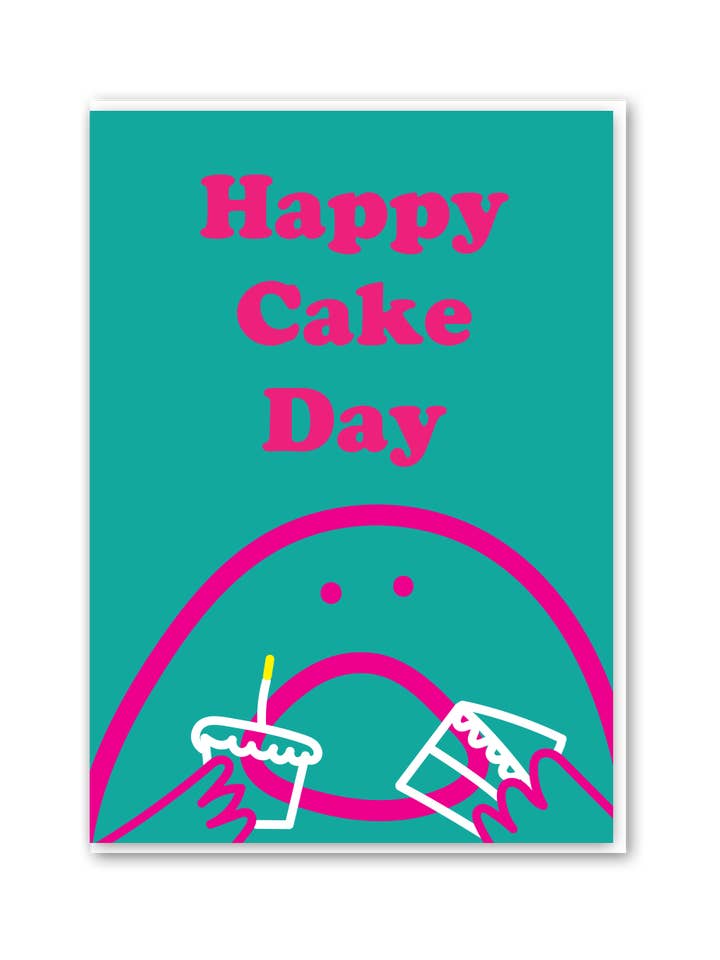 Happy Cake Day for wholesale by Objectables Publishing Limited