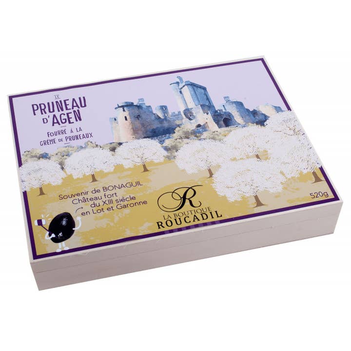 Agen Stuffed Prunes - 520G Box for wholesale by Maison Roucadil