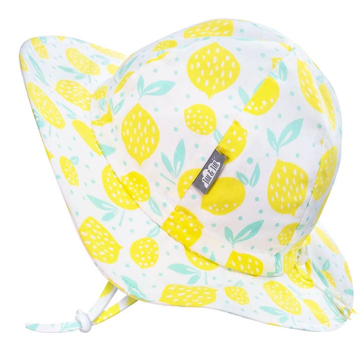 Lemon Fresh | Cotton Floppy Hat for wholesale by Jan & Jul
